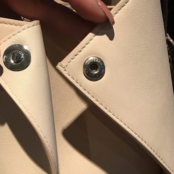 Trade🌱🌺Dior Addict Vertical tote w/python - Picture 4 of 8